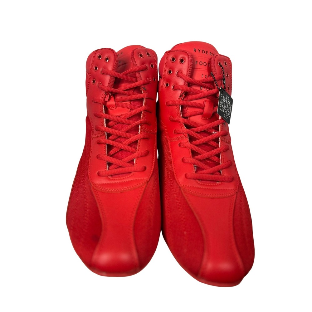 Ryderwear Red High Top Weightlifting Shoes Mens Size 13